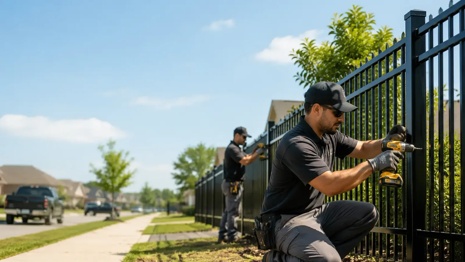 Metal Fence Installation in Sea Island, GA